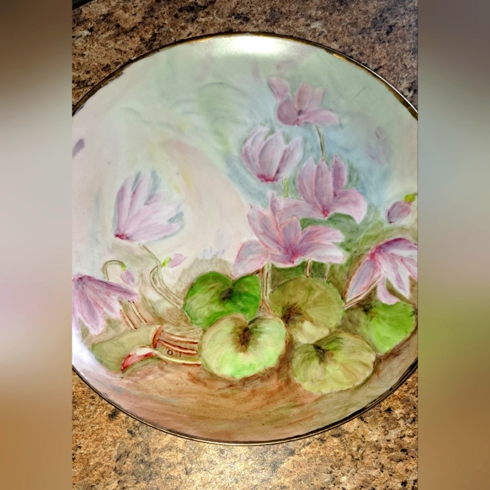 Gorgeous Plate (replacement piece) Made in Germany by Holiday co. Fine China